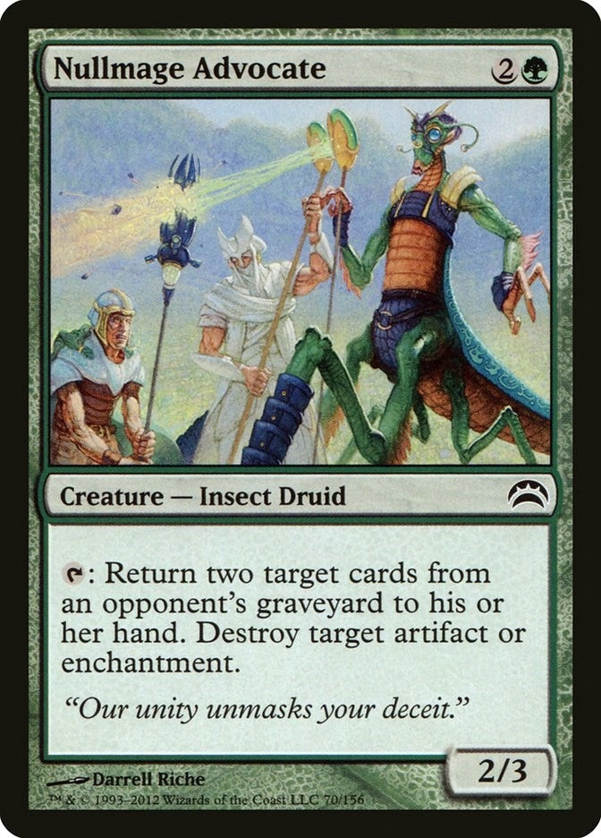 Image for Nullmage Advocate (70) [Planechase 2012]
