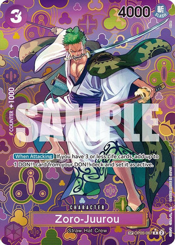 Image for Zoro-Juurou (SP) (OP05-067) - One Piece Card Game