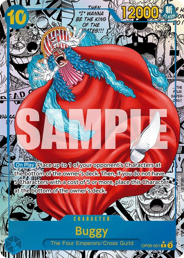 Buggy (051) (Manga) (OP09-051) (OP09)