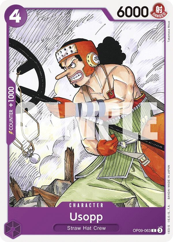 Image for Usopp (063) (OP09-063) (OP09) - One Piece Card Game