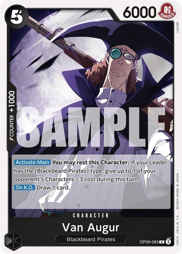 Image for Van Augur (OP09-083) - One Piece Card Game