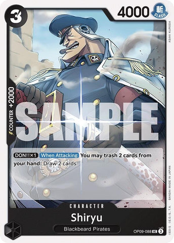 Image for Shiryu (OP09-088) (OP09) - One Piece Card Game
