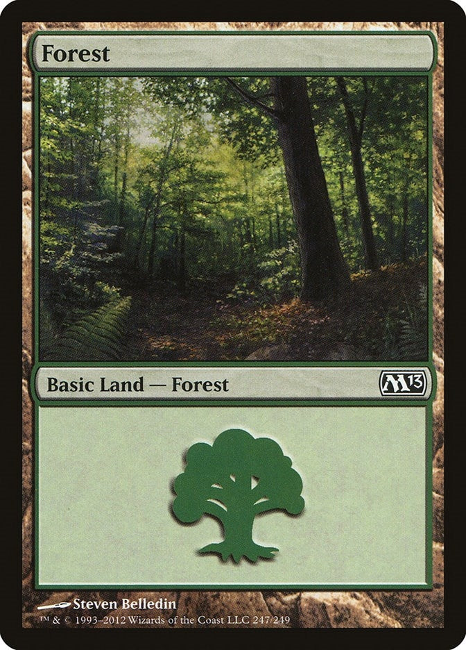 Image for Forest (247) (247) [Magic 2013 (M13)]