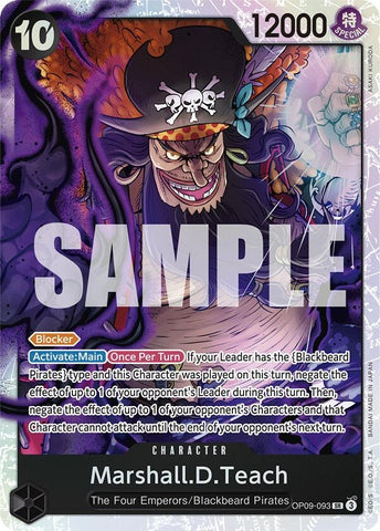 Marshall.D.Teach (093) (OP09-093) (OP09)