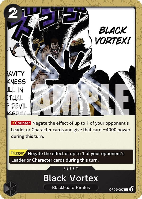 Black Vortex (OP09-097) (OP09)