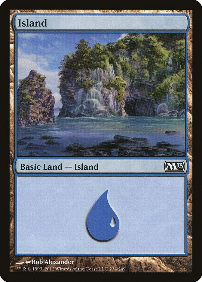 Image for Island (234) (234) [Magic 2013 (M13)]