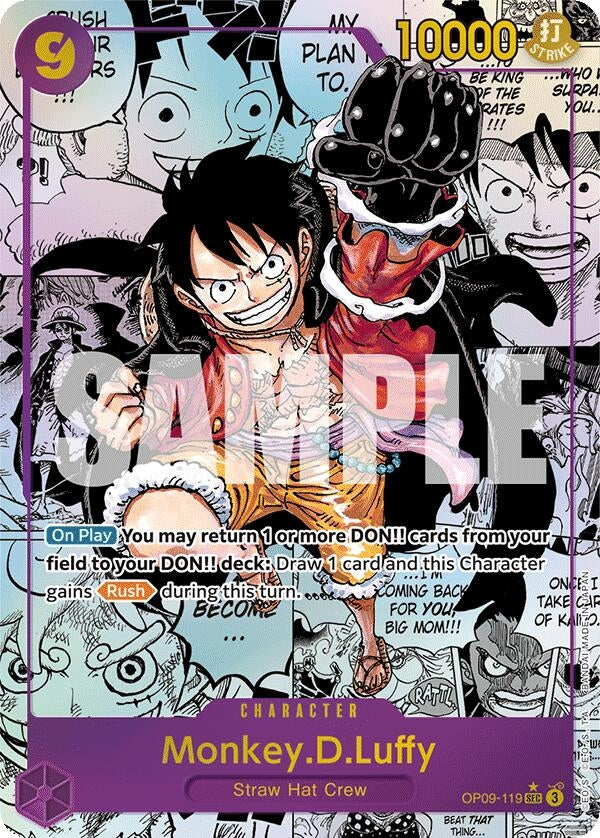 Monkey.D.Luffy (119) (Manga) (OP09-119) (OP09)