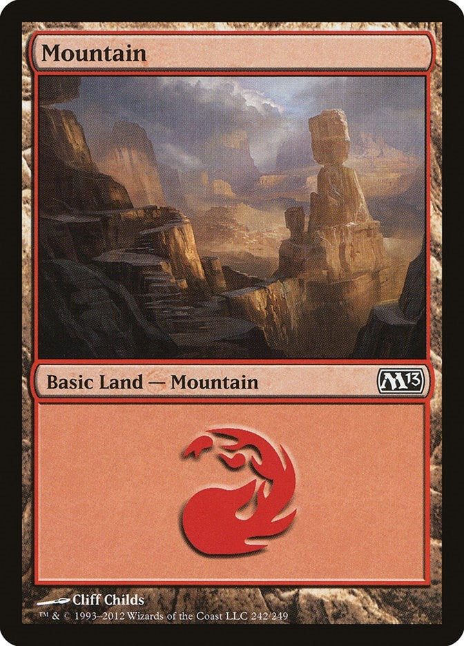 Image for Mountain (242) (242) [Magic 2013 (M13)]