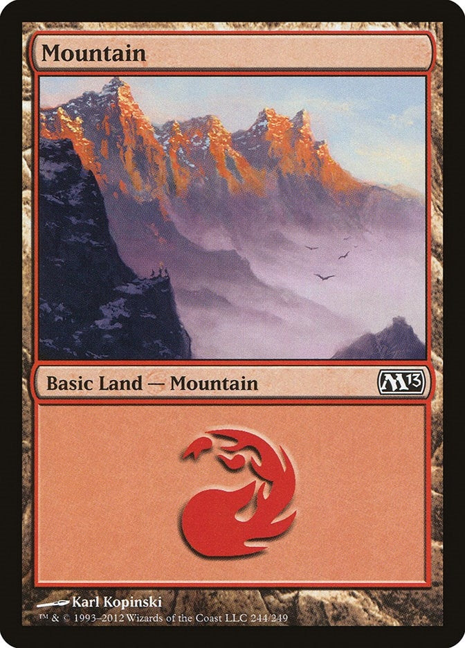 Image for Mountain (244) (244) [Magic 2013 (M13)]