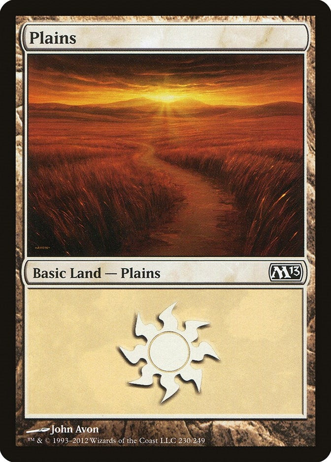 Image for Plains (230) (230) - Magic: The Gathering