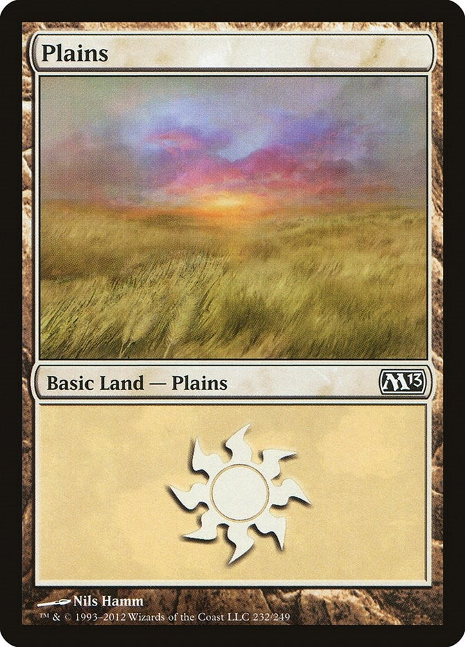 Image for Plains (232) (232) [Magic 2013 (M13)]