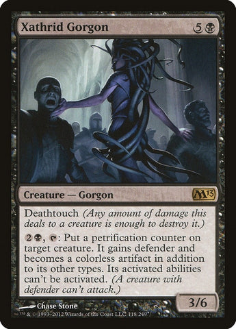 Image for Xathrid Gorgon (118) [Magic 2013 (M13)]
