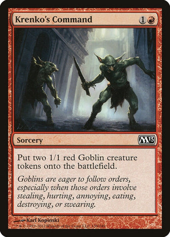 Image for Krenko's Command (139) [Magic 2013 (M13)]