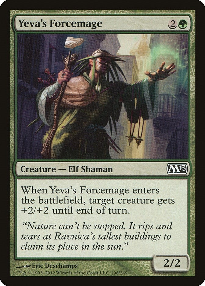 Image for Yeva's Forcemage (198) [Magic 2013 (M13)]