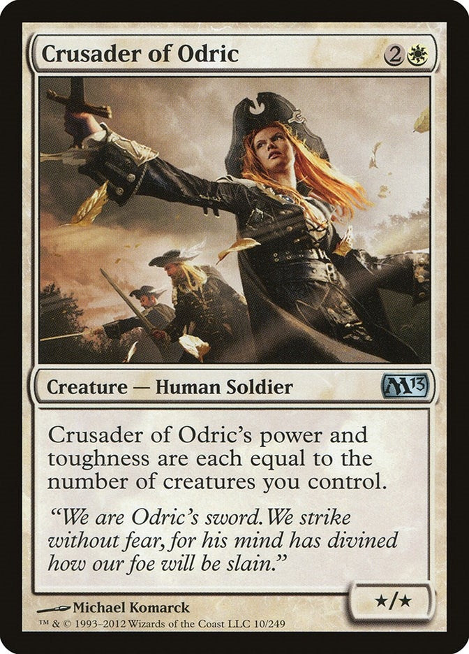 Image for Crusader of Odric (10) [Magic 2013 (M13)]