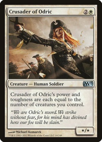 Image for Crusader of Odric (10) [Magic 2013 (M13)]