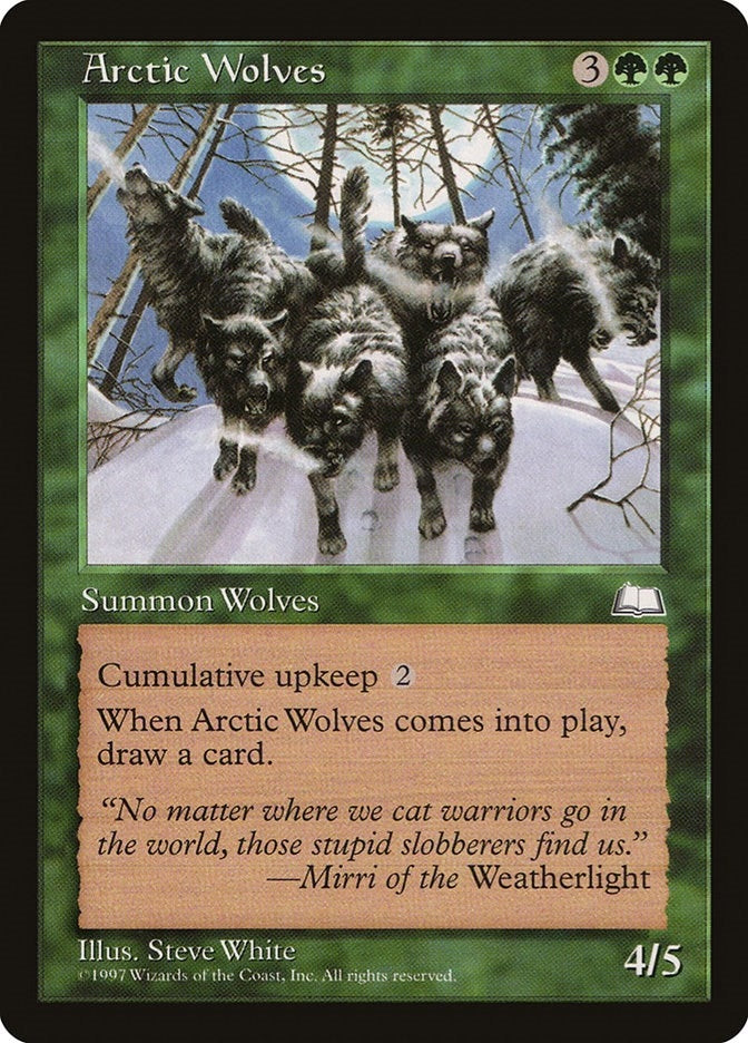 Image for Arctic Wolves [Weatherlight]