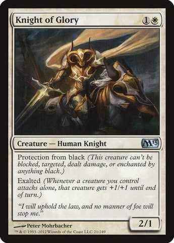 Image for Knight of Glory (21) [Magic 2013 (M13)]