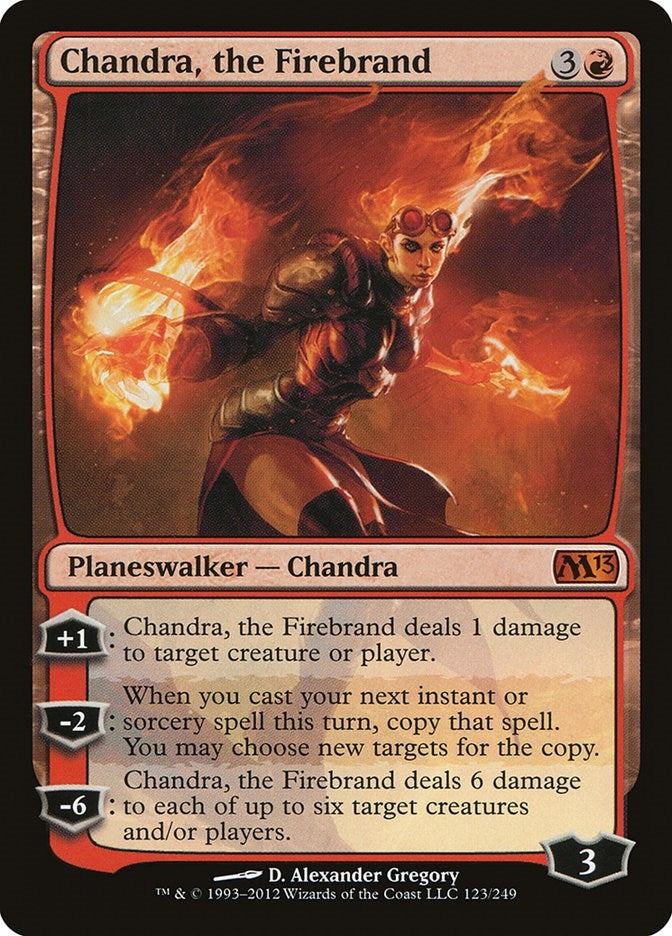 Image for Chandra, the Firebrand (123) [Magic 2013 (M13)]