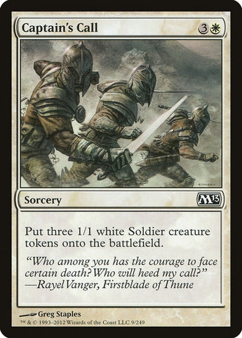 Image for Captain's Call (9) [Magic 2013 (M13)]