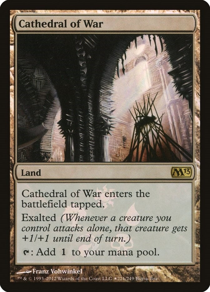 Image for Cathedral of War (221) [Buy-A-Box Promos]