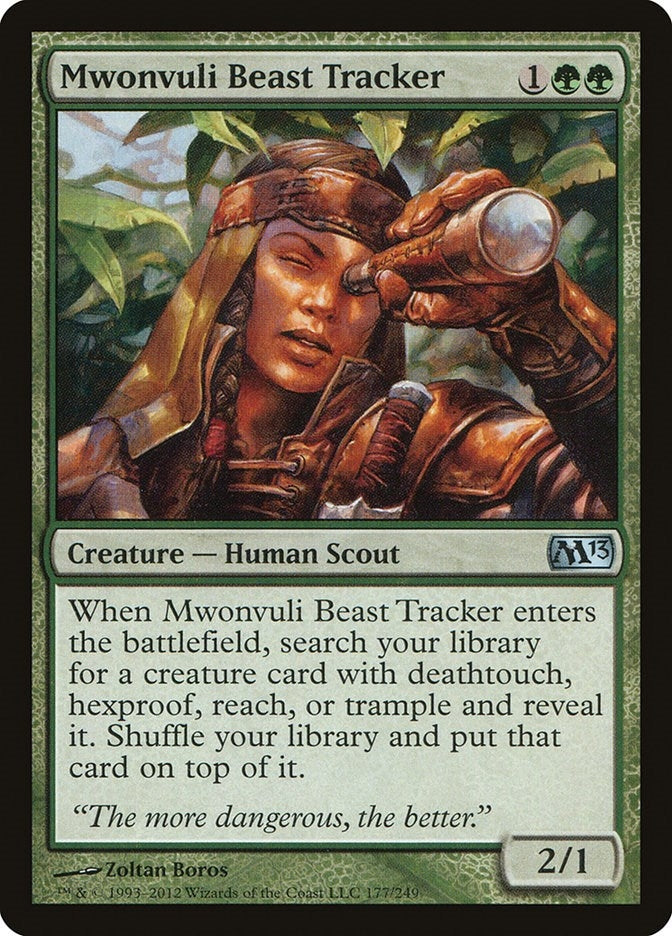 Image for Mwonvuli Beast Tracker (177) [Magic 2013 (M13)]