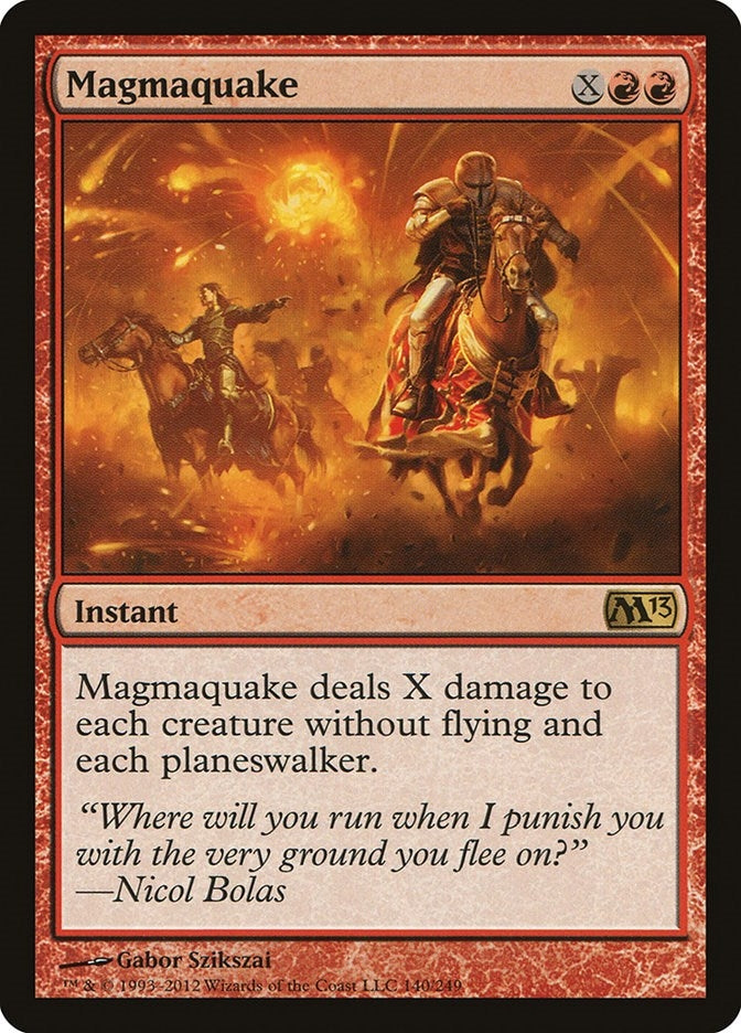 Image for Magmaquake (140) [Magic 2013 (M13)]