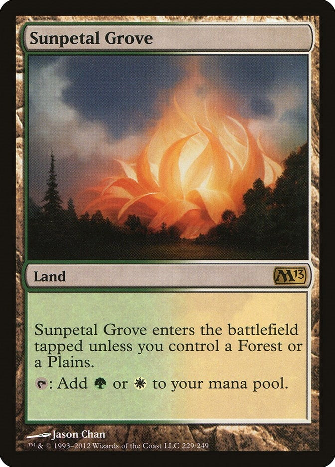 Image for Sunpetal Grove (229) [Magic 2013 (M13)]