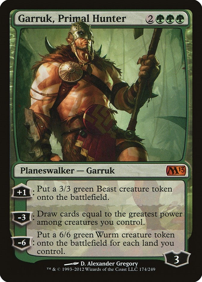 Image for Garruk, Primal Hunter (174) [Magic 2013 (M13)]