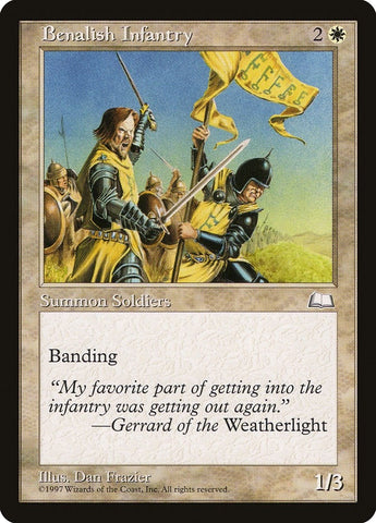 Image for Benalish Infantry [Weatherlight]