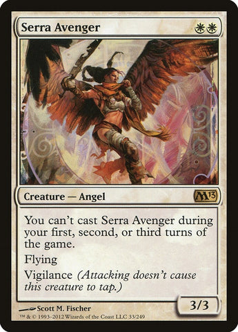 Image for Serra Avenger (33) [Magic 2013 (M13)]