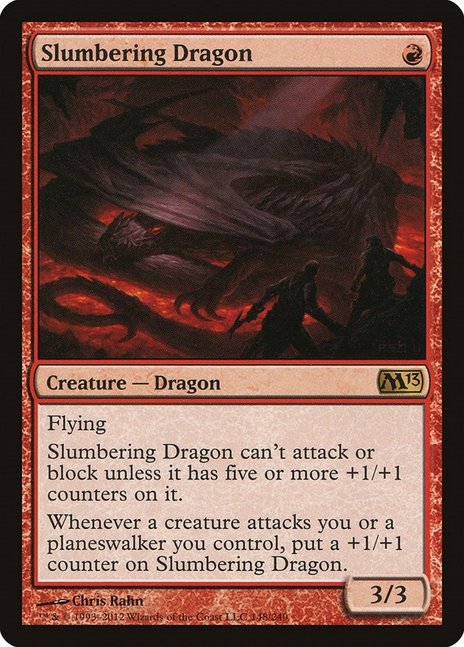 Image for Slumbering Dragon (148) [Magic 2013 (M13)]
