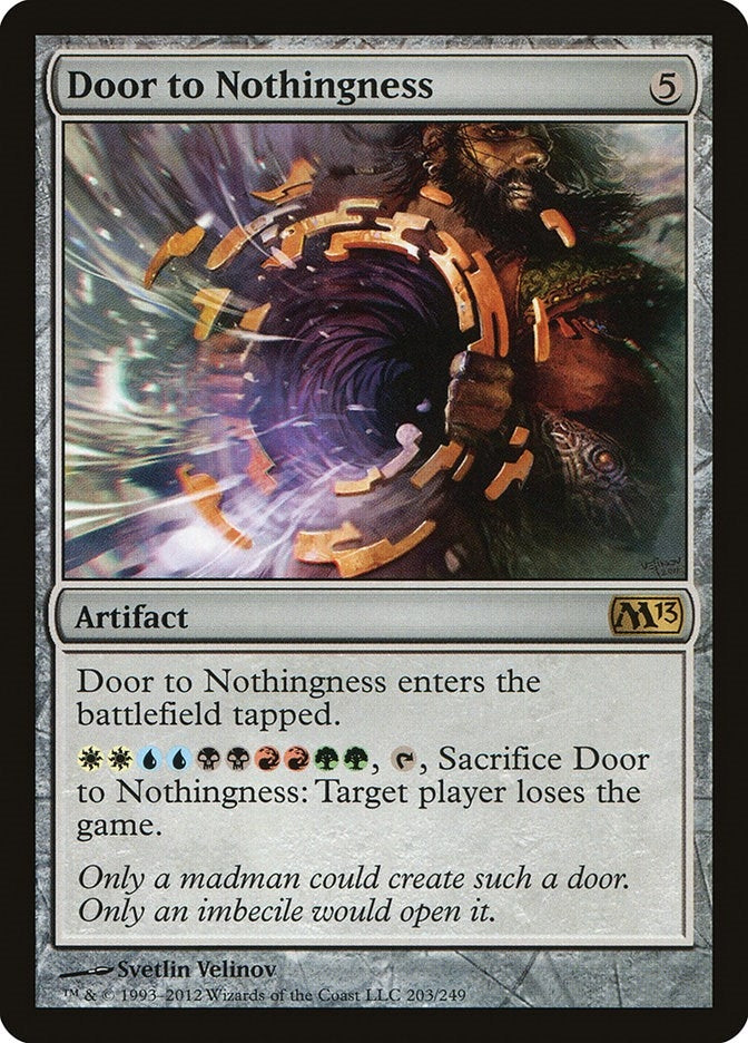 Image for Door to Nothingness (203) [Magic 2013 (M13)]