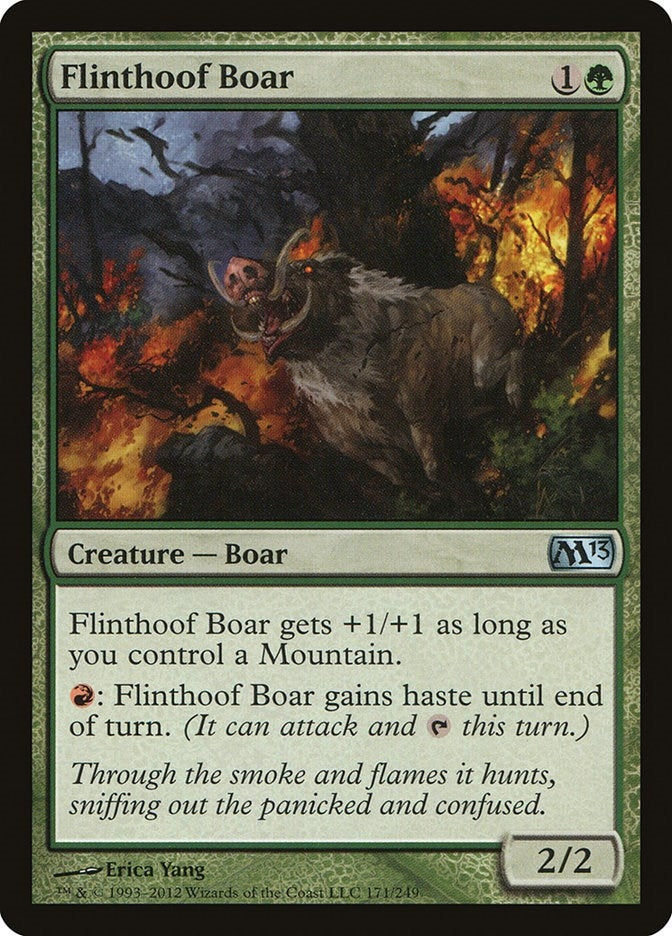 Image for Flinthoof Boar (171) [Magic 2013 (M13)]