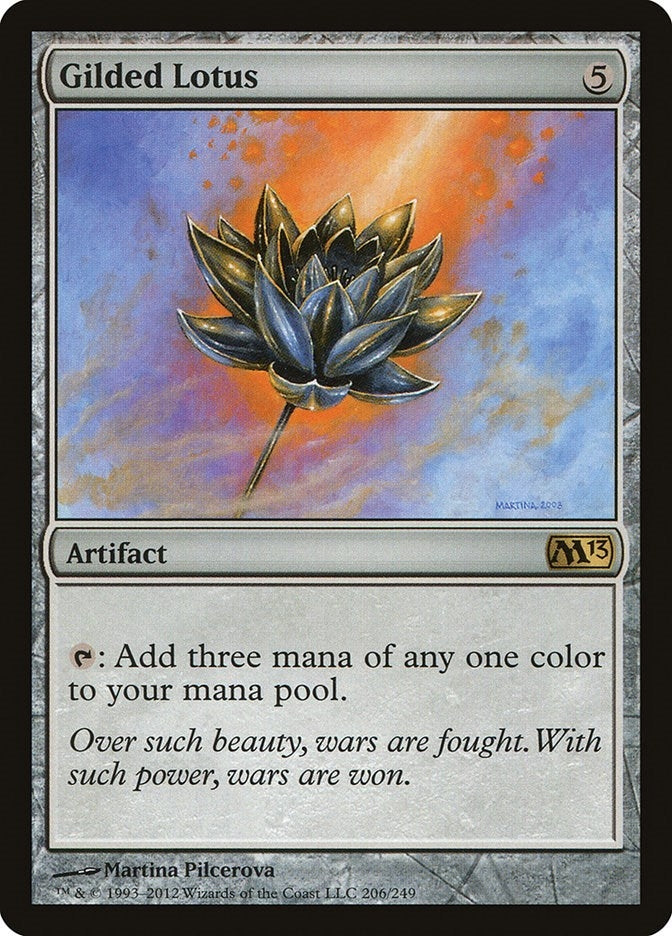 Image for Gilded Lotus (206) [Magic 2013 (M13)]