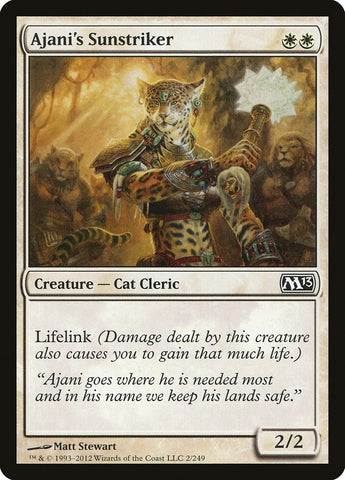 Image for Ajani's Sunstriker (2) [Magic 2013 (M13)]