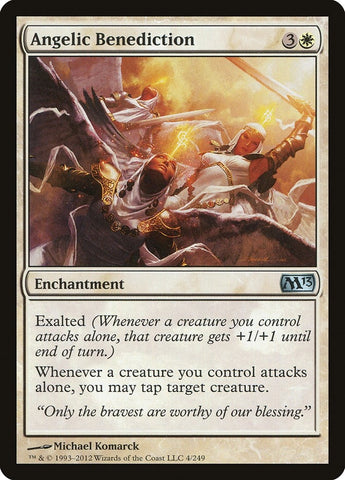 Image for Angelic Benediction (4) [Magic 2013 (M13)]
