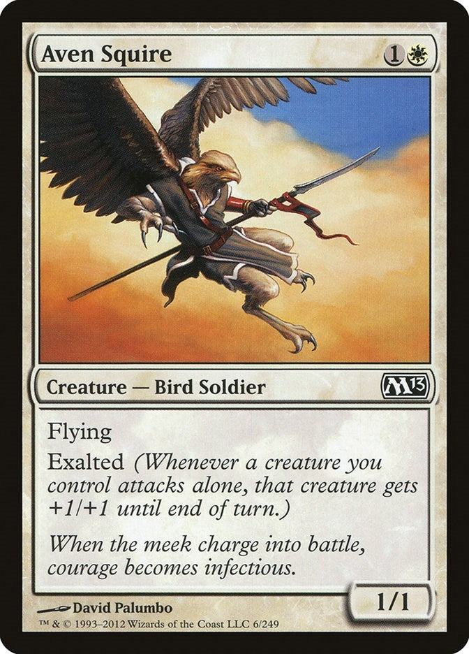 Image for Aven Squire (6) [Magic 2013 (M13)]