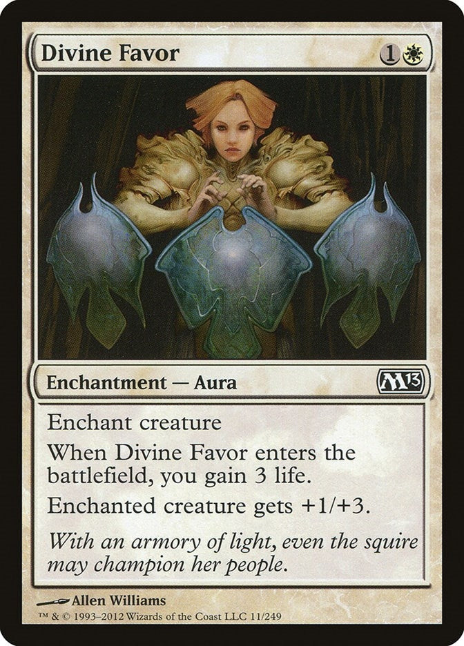 Image for Divine Favor (11) [Magic 2013 (M13)]