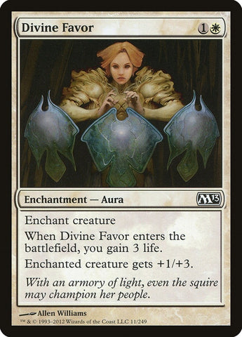 Image for Divine Favor (11) [Magic 2013 (M13)]