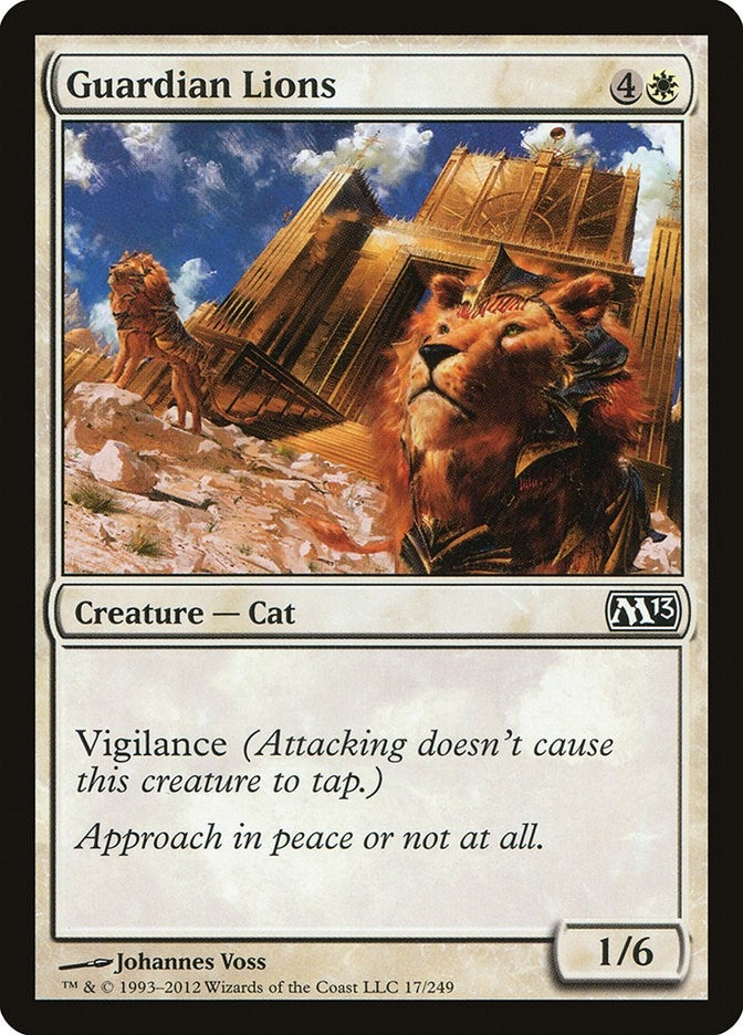 Image for Guardian Lions (17) [Magic 2013 (M13)]
