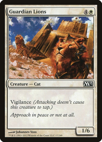 Image for Guardian Lions (17) [Magic 2013 (M13)]
