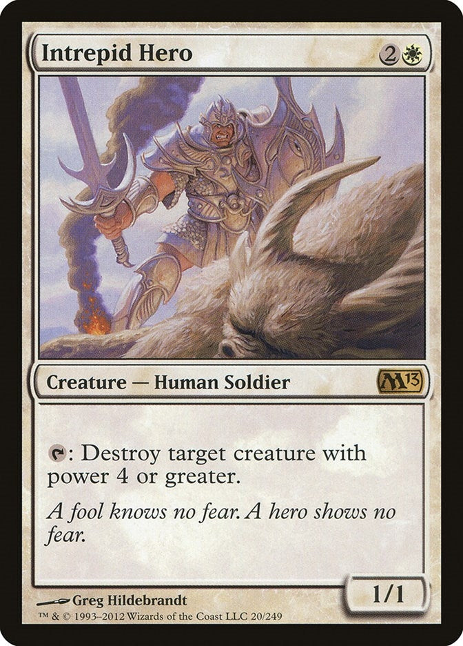 Image for Intrepid Hero (20) [Magic 2013 (M13)]
