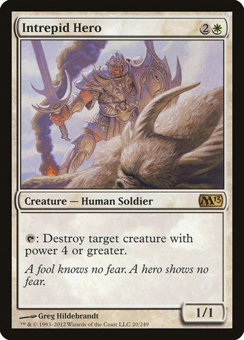 Image for Intrepid Hero (20) [Magic 2013 (M13)]