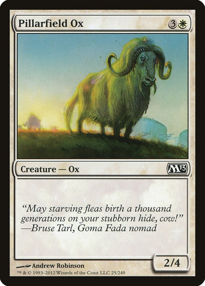 Image for Pillarfield Ox (25) [Magic 2013 (M13)]