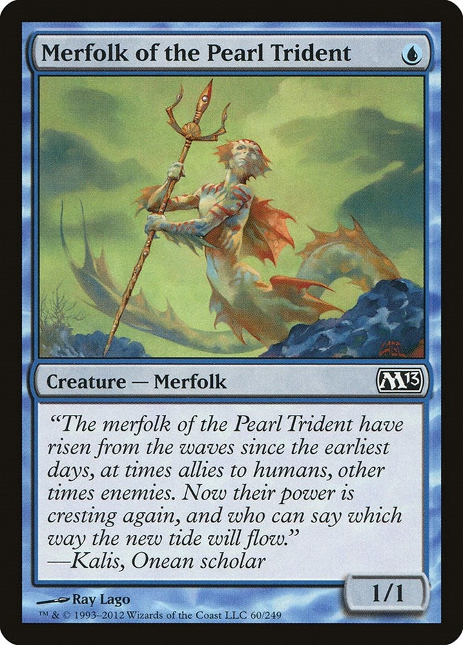 Image for Merfolk of the Pearl Trident (60) [Magic 2013 (M13)]