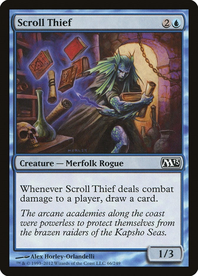 Image for Scroll Thief (66) [Magic 2013 (M13)]