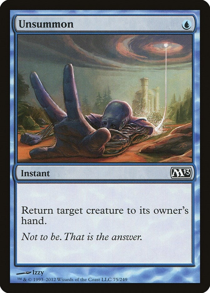 Image for Unsummon (75) [Magic 2013 (M13)]