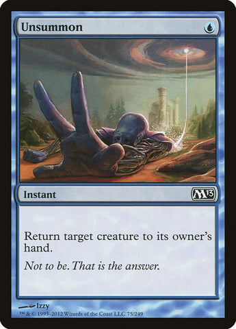 Image for Unsummon (75) [Magic 2013 (M13)]