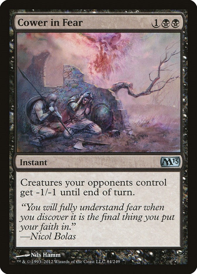 Image for Cower in Fear (84) [Magic 2013 (M13)]